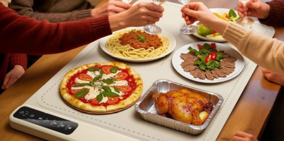 Food Warming Mat Just $12.89 on Amazon (Great for Family Dinners!)