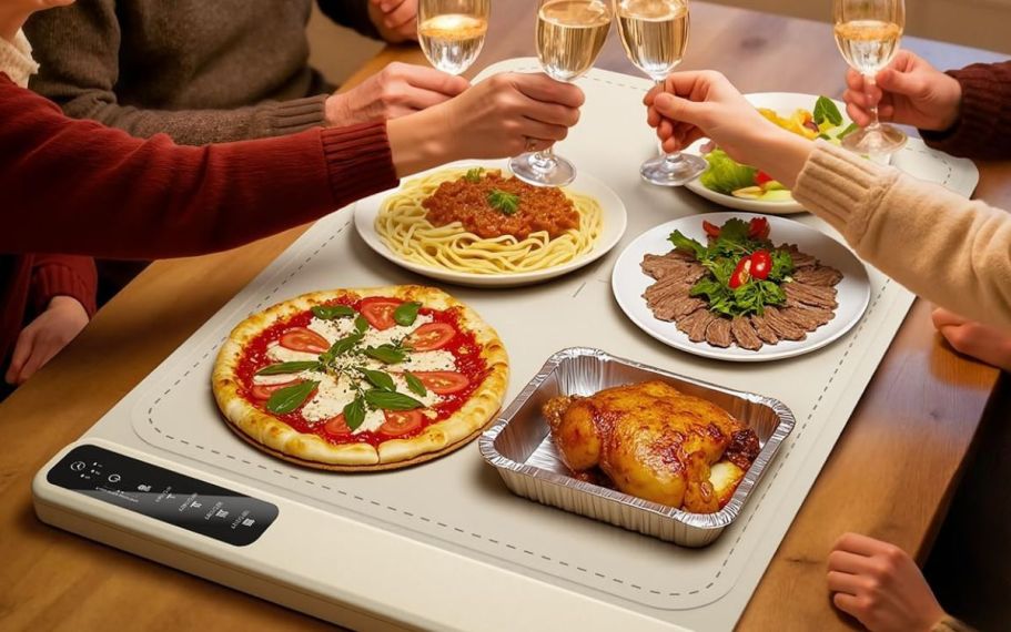 Food Warming Mat Just $12.89 on Amazon (Great for Family Dinners!)