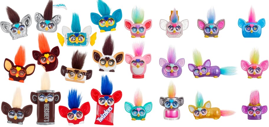 24 mini furby figures 