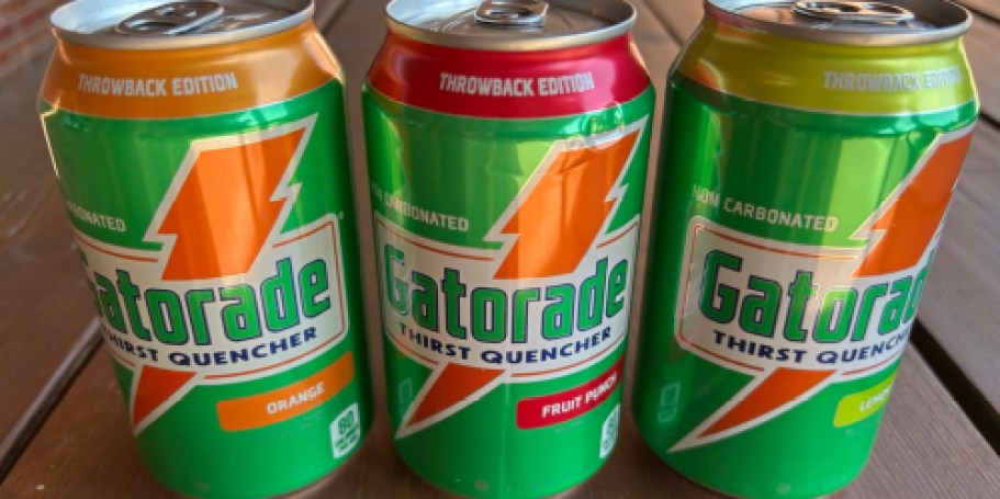 Gatorade Thirst Quencher 18-Can Variety Pack Just $13.59 Shipped on Amazon