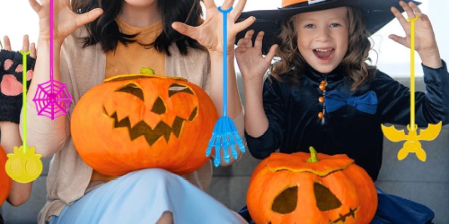 Halloween Sticky Hands 42-Pack Just $4.94 on Amazon (Only 12¢ Each!)