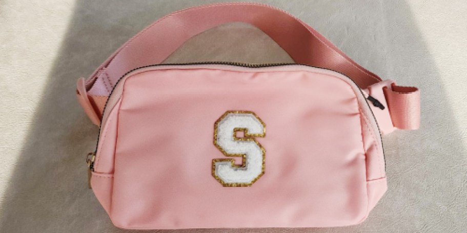 Cute Initial Belt Bags Only $5.49 on Amazon (Reg. $10)