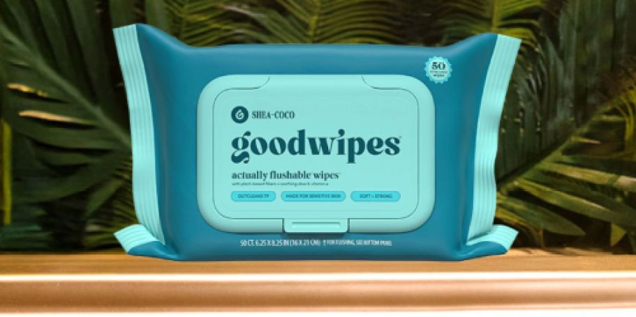 FREE goodwipes Flushable Wipes 50-Pack After Cash Back At Walmart