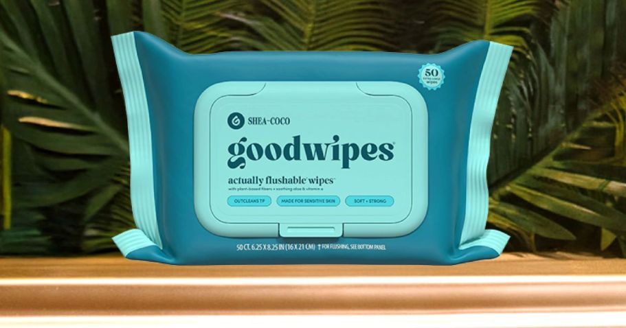 FREE goodwipes Flushable Wipes 50-Pack After Cash Back At Walmart