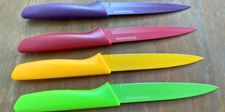 Set of 4 Paring Knives with Covers Just $6.79 on Amazon