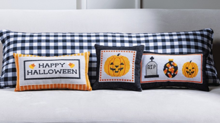 Up to 70% Off Mud Pie Halloween Decor + FREE Shipping | Throw Pillows Just $5.99 Shipped