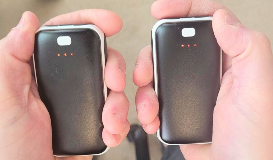 Rechargeable Hand Warmers 2-Pack Only $7.49 on Amazon (Reg. $15)