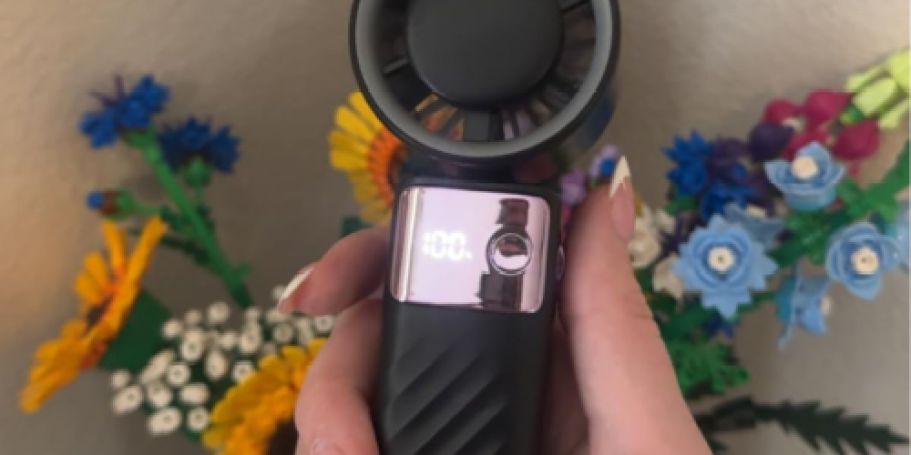 Portable Handheld Turbo Fan Just $5.99 on Amazon (Reg. $16)