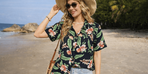 Women’s Hawaiian Shirts from $7 on Amazon (Reg. $20)