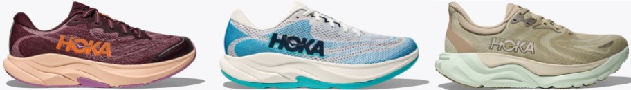 big kids, mens and womens hoka running shoes