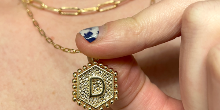 Initial Necklaces Just $3.99 on Amazon (Easter Basket Filler!)