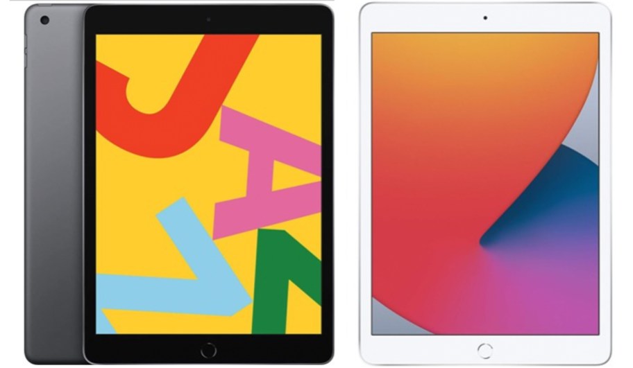 gray and white ipads