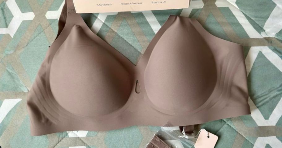 Up to 65% Off Wireless Jelly Push-Up Bras on Amazon