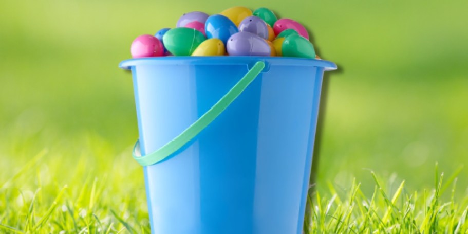 Jumbo Easter Pails w/ 96 Fillable Eggs Just $9.97 on Walmart.com