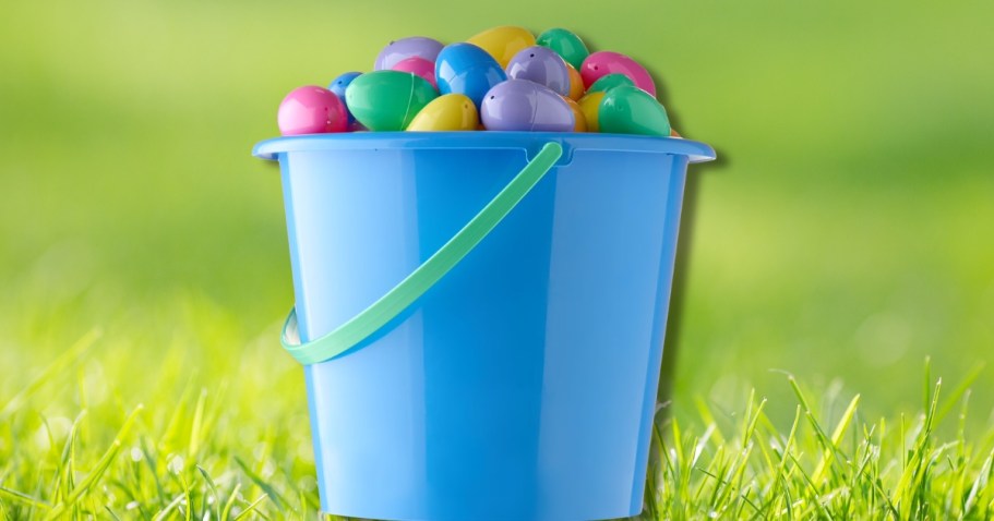 Jumbo Easter Pails w/ 96 Fillable Eggs Just $9.97 on Walmart.com