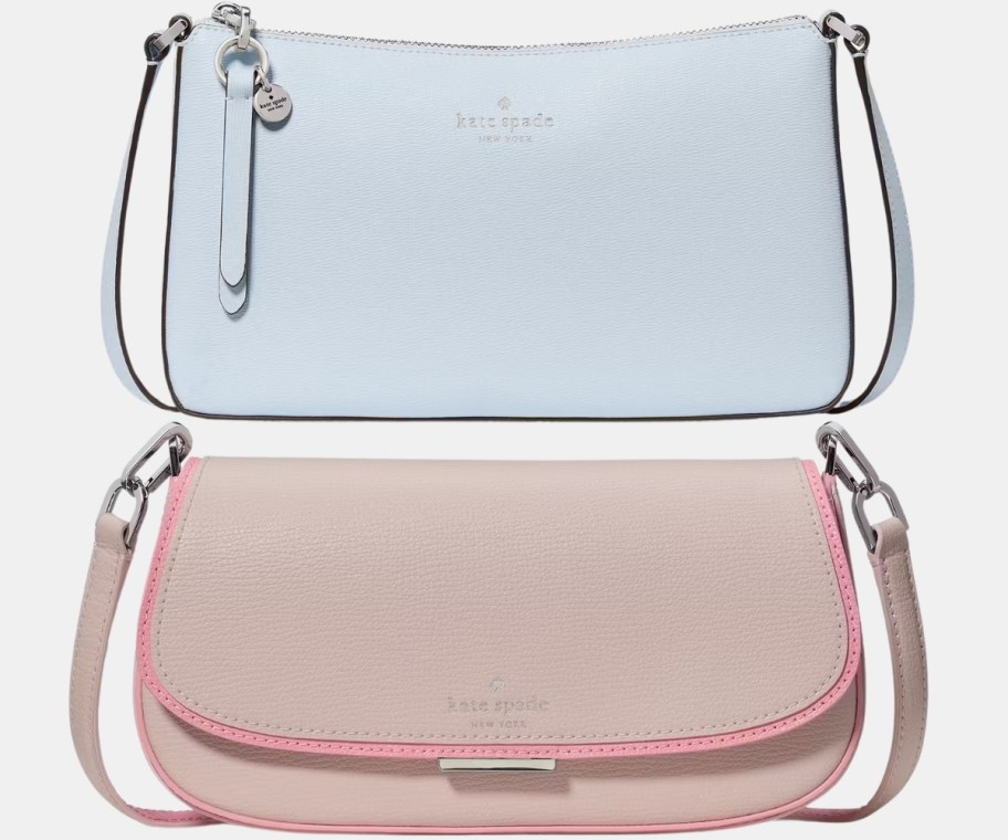 two small crossbody bags