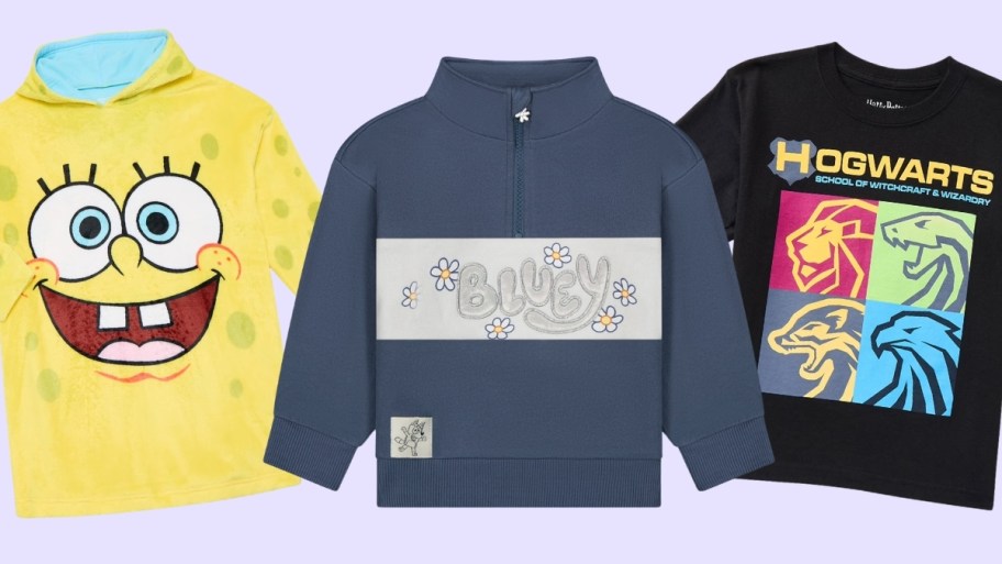 walmart kids character clothing