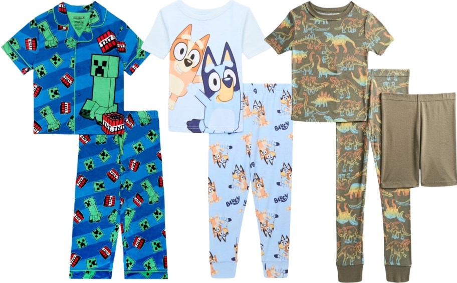 3 set of boys pants pajamas