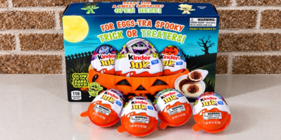 Kinder Joy Halloween Eggs 6-Count Just $8.82 on Amazon