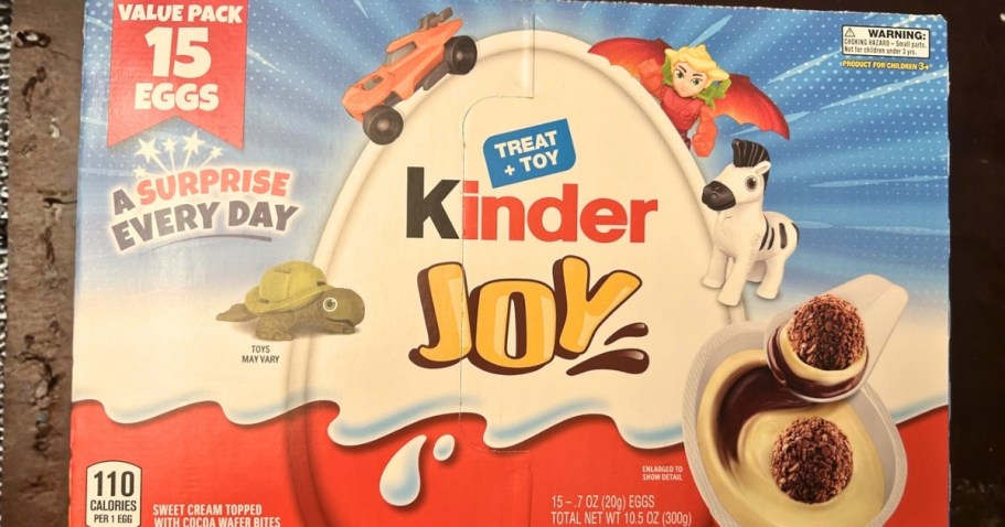 Kinder Joy Easter Eggs 15-Count Just $13 Shipped on Amazon (Reg. $20)