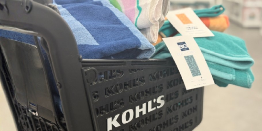 This Kohl’s Coupon Stack Is WILD: $10 Off $25 + 15% Off + Kohl’s Cash = Crazy Cheap Finds!