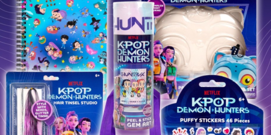 KPop Demon Hunters Tote Bag Gift Set Just $25.97 (Selling Out Fast!) – Makes a Great Easter Basket!