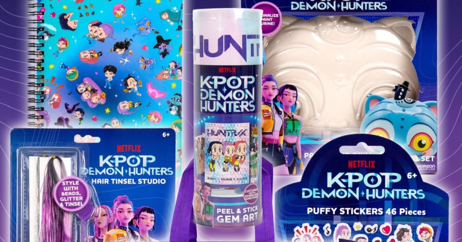 KPop Demon Hunters Tote Bag Gift Set Just $25.97 (Selling Out Fast!)