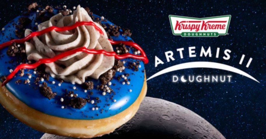 krispy kreme Artemis II Doughnut