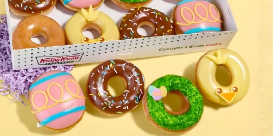 FREE Krispy Kreme Easter Doughnut w/ Any Purchase!