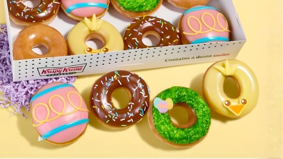 FREE Krispy Kreme Easter Doughnut w/ Any Purchase!