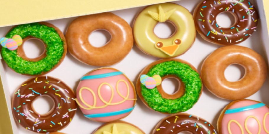 *NEW* Krispy Kreme Easter Doughnuts Available 3/24
