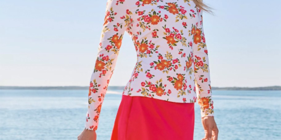 Up to 85% Off Lands’ End Women’s Swimwear – Today Only!