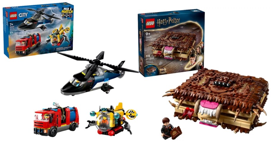 LEGO Rescue Vehicle Set and LEGO Harry Potter Set