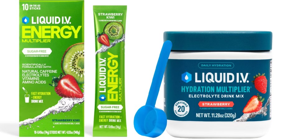 liquid iv energy and sports drink supplements 