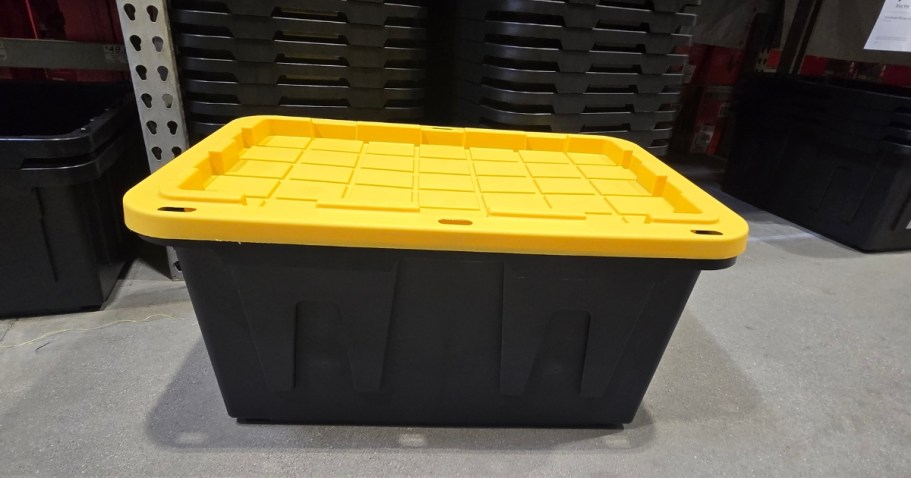 Grab Our Favorite Lowe’s 27-Gallon Storage Totes for Just $7.98