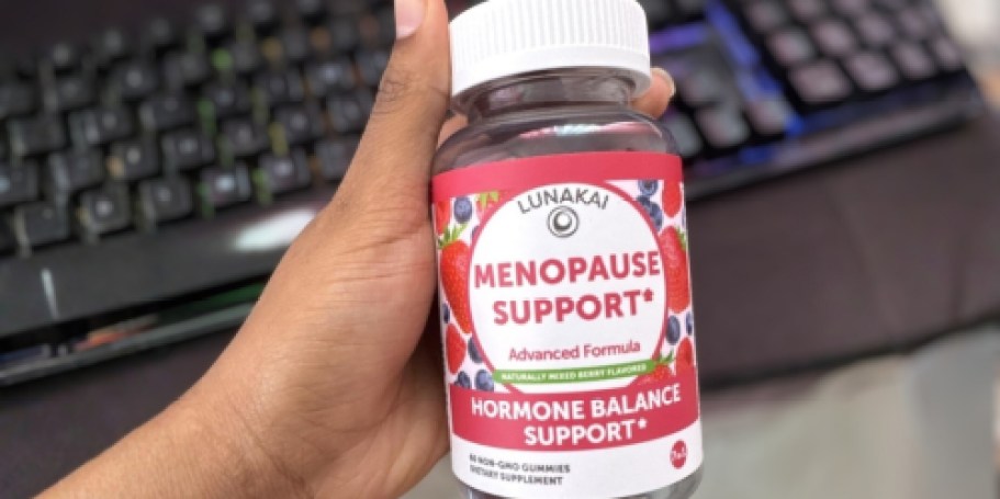 Lunakai Menopause Support Gummies 60-Count Just $11.67 Shipped on Amazon (Reg. $32)