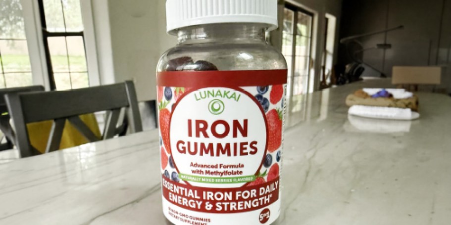 Iron Gummies 60-Count Bottle Only $12.97 Shipped on Amazon (Reg. $32)
