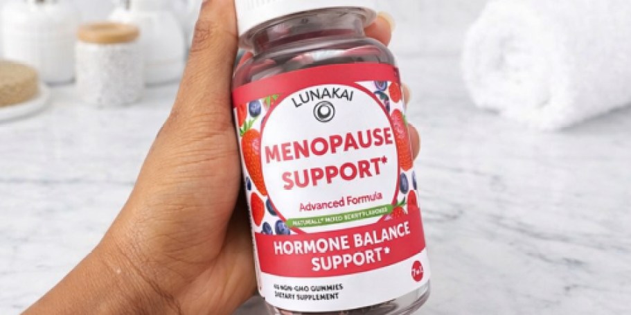 Lunakai Menopause Support Gummies 60-Count Just $11.67 Shipped on Amazon (Reg. $32)