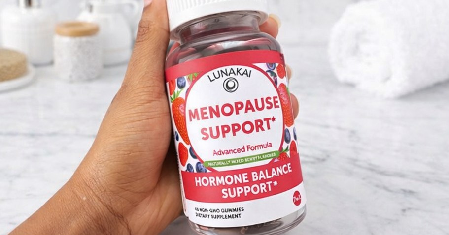 Lunakai Menopause Support Gummies 60-Count Just $11.67 Shipped on Amazon (Reg. $32)