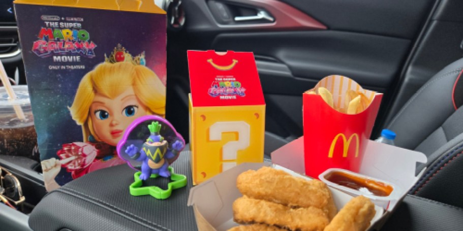 NEW McDonald’s Super Mario Galaxy Happy Meals Now Available!