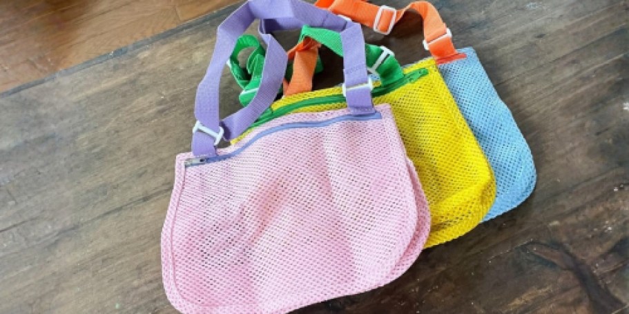 Kids Seashell Collecting Bags 3-Pack Just $9.99 on Amazon (Reg. $20)