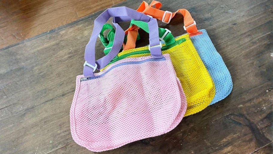 Kids Seashell Collecting Bags 3-Pack Just $9.99 on Amazon (Reg. $20)