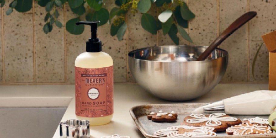 THREE Mrs. Meyer’s Hand Soap Only $8.75 Shipped on Amazon