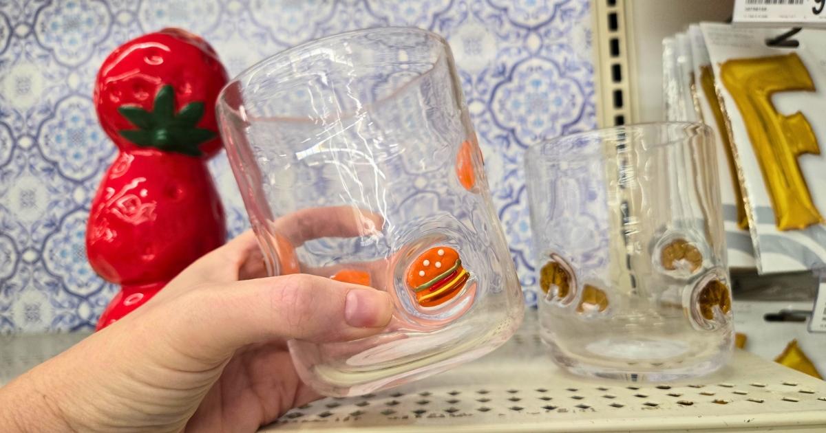 Michaels Has Fun Food Icon Glasses for Just $8.49 (Reg. $17)