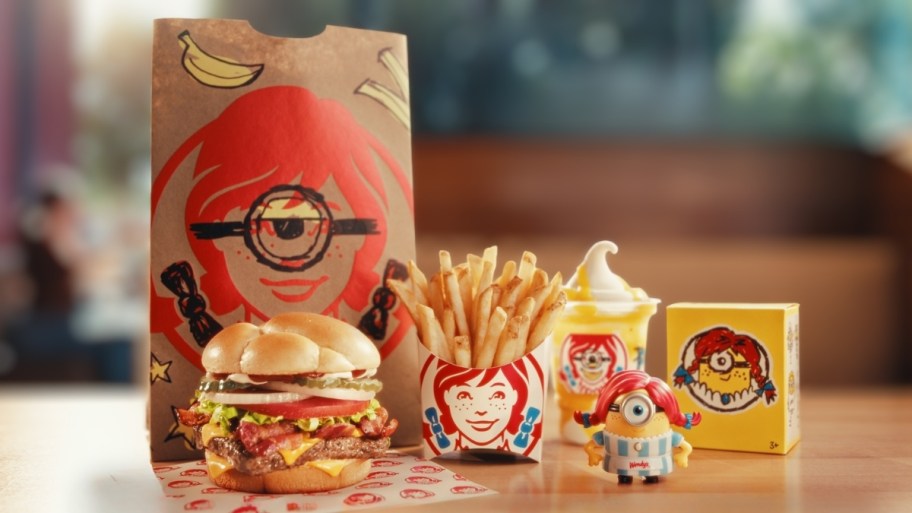 wendys minions meal