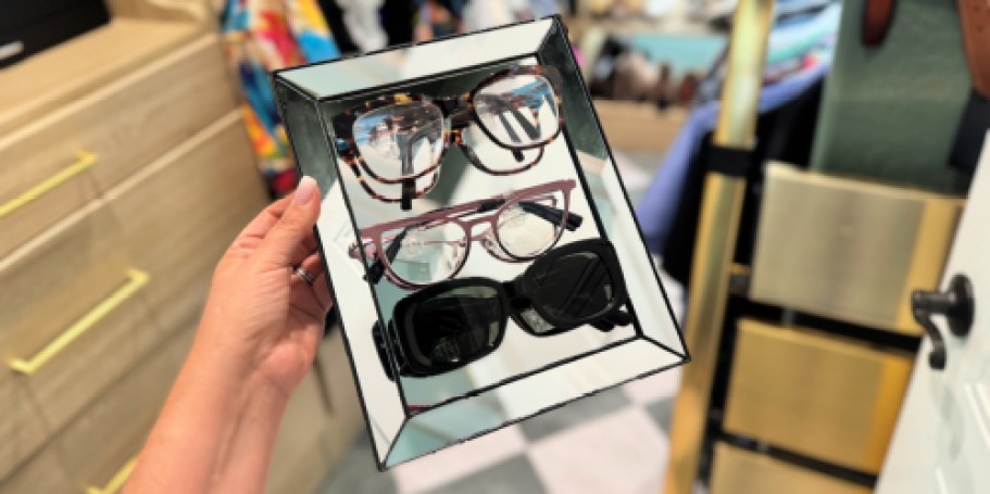 Get Organized for Less Than $3 With This DIY Eyeglasses Holder!