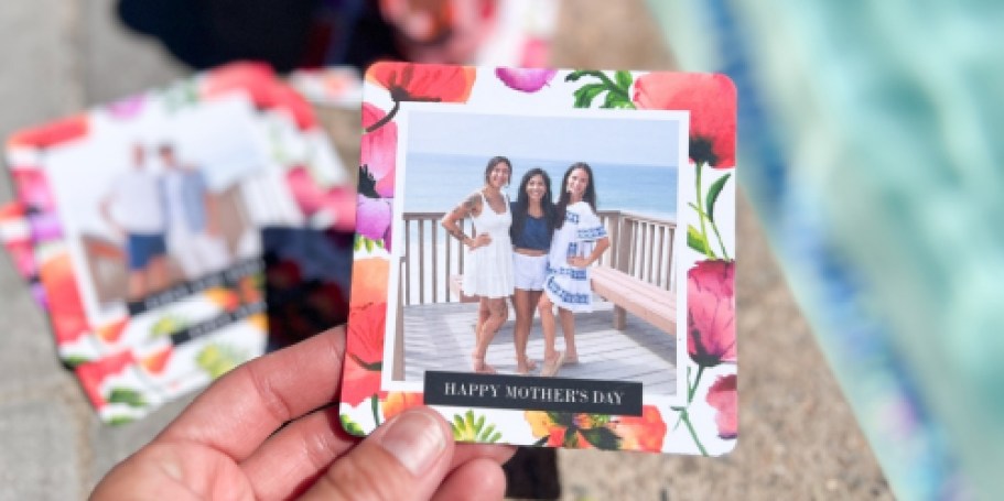 Walgreens Custom Photo Coasters 12-Pack Only $6 | Sweet Gift Idea for Mom or Easter