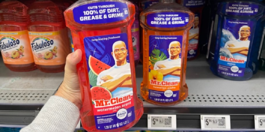 NEW Mr. Clean Multi-Surface Cleaner Summer Scents at Walmart