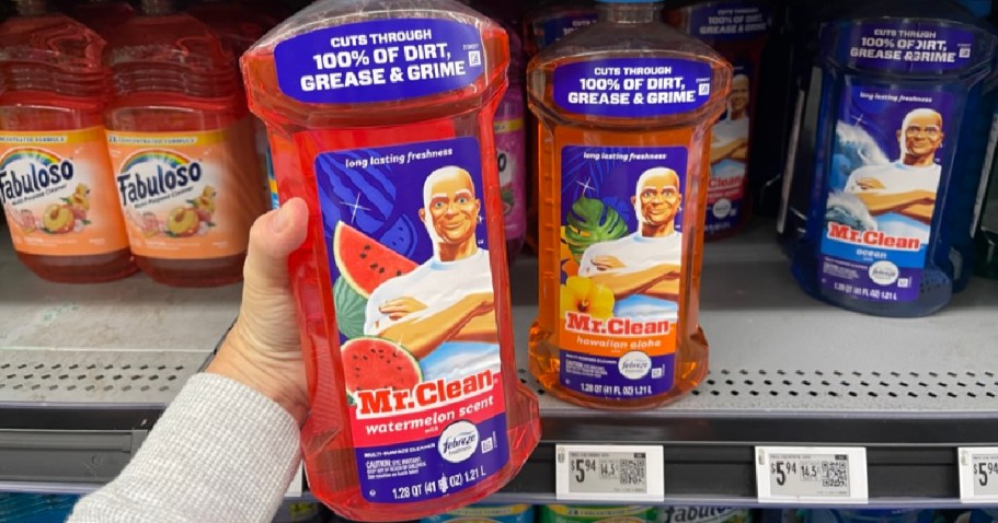 NEW Mr. Clean Multi-Surface Cleaner Summer Scents at Walmart
