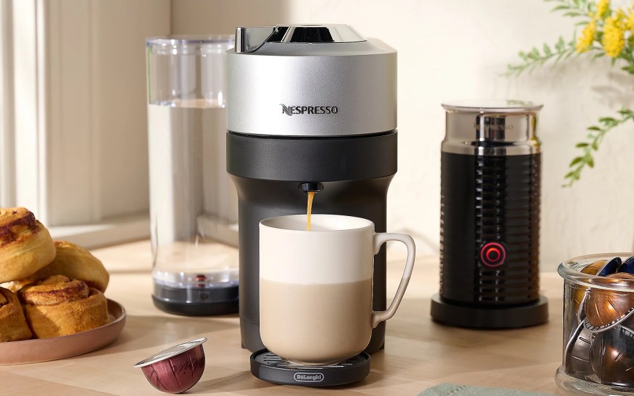 Nespresso Vertuo Pop+ Deluxe from $84.98 Shipped (Reg. $149) | Includes Frother & Voucher for 50 Capsules!